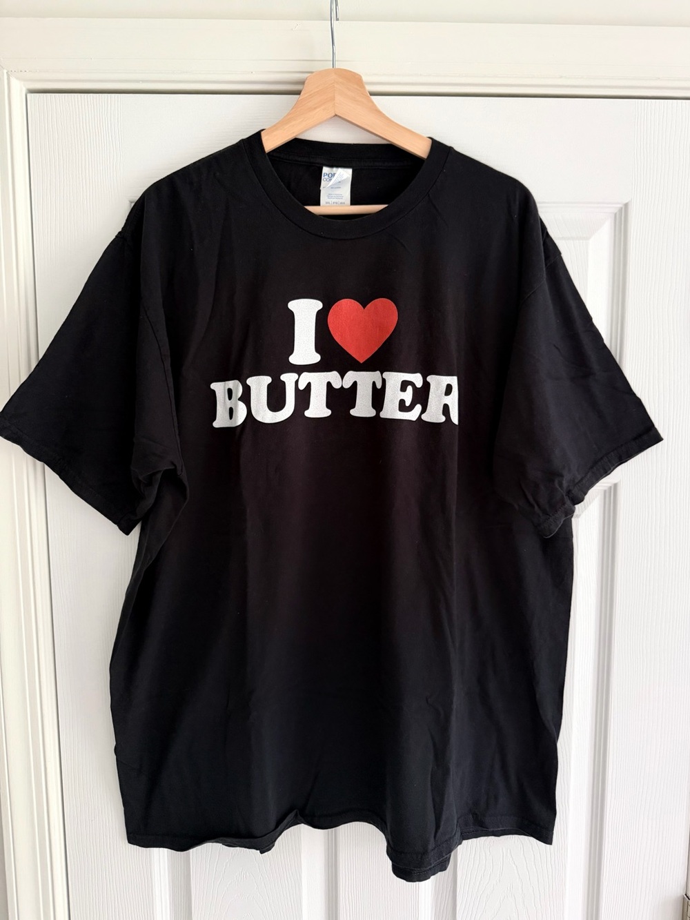 NWOT Men’s T-Shirt I Love Butter 3XL/ XXXL - Picture 2 of 5